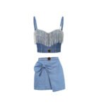 Denim (Jacket+short set)