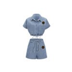 Denim (Jacket+short set)